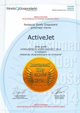 ActiveJet zwycięzcą Programu KONSUMENCKI LIDER JAKOŚCI 2014