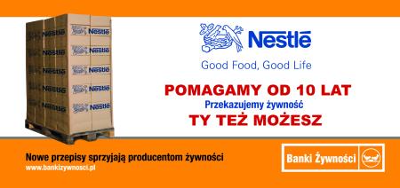Nestle wspiera kampanię Federacji Polskich Banków Żywności – Podatki są po naszej stronie
