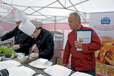 Członej jury- Teo Vafidis (Ekspert i Doradca Kulinarny Executive Chef - Grecka Kuchnia)