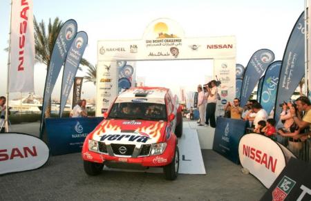 Nissan podczas UAE Desert Challenge