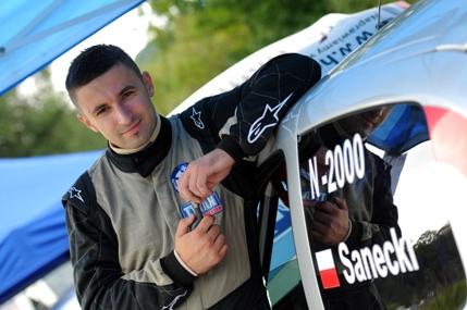 Paweł Sanecki, Wicemistrz Polski w Górskich  Samochodowych Mistrzostwach Polski Fot. Selena SA