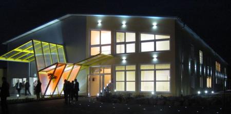 Nowy obiekt produkcyjno- logistyczny  firmy SPOT Light w Bierawie, w województwie opolskim
