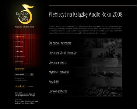 Książka Audio Roku 2008