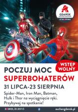 Batman, Spider-Man, Wonder Woman i inni Superbohaterowie w Centrum Handlowym Auchan Gdańsk
