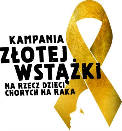 Logo Kampanii Złotej Wstążki