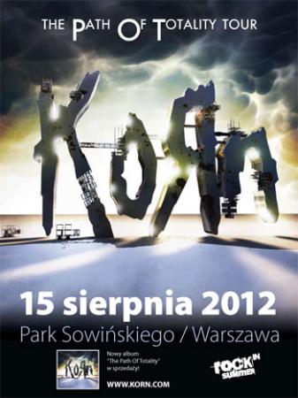 plakat Korn - Rock in Summer 2012