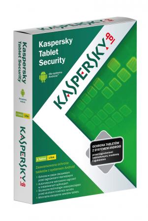 Pudełko Kaspersky Tablet Security