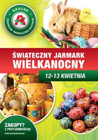 Świąteczny Jarmark Wielkanocny w CH Auchan Krasne