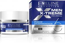 Eveline Cosmetics MEN X-TREME GŁĘBOKO NAWILŻAJĄCY KREM PRZECIW ZACZERWIENIENIOM