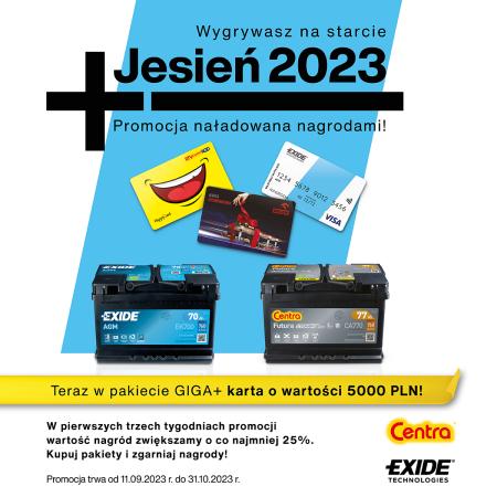 Exide_WYGRYWASZ NA STARCIE - JESIEŃ 2023