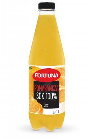Fortuna sok pomarańczowy butelka