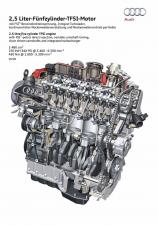 Audi TT RS - silnik