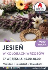 Jesień w kolorach wrzosów w Centrach Handlowych Auchan w Gliwicach i Mikołowie
