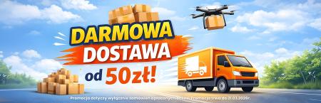 Darmowa dostawa od 50 zł