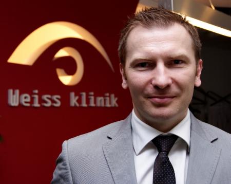 Alexander Weiss, właściciel i dyrektor Weiss Klinik.