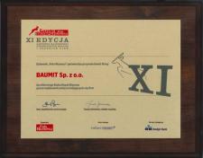 Gazela Biznesu 2010 dla firmy Baumit