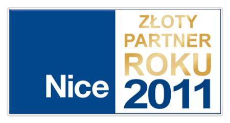Złoty Partner Roku NICE 2011