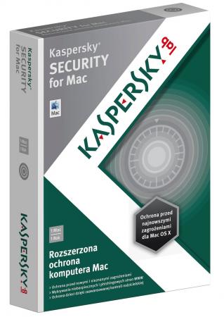 Pudełko Kaspersky Security for Mac