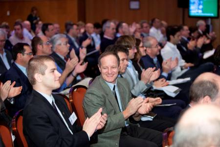 Publiczność Europejskiego Konwentu AHEC 2013 entuzjastycznie przyjmowała wystąpienia kolejnych prele