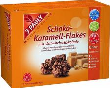 Bezglutenowe płatki karmelowo-czekoladowe marki 3 PAULY NOWOŚĆ