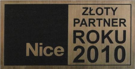 logo Nice Złoty Partner 2010