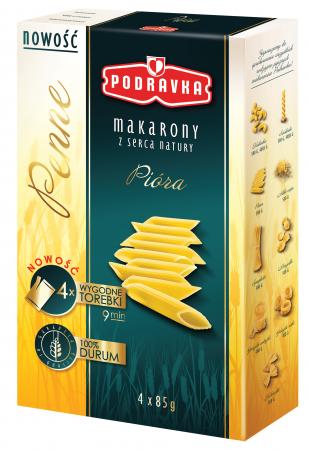 Makaron Podravka w torebkach