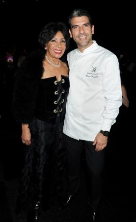 Dame Shirley Bassey and Paco Roncero