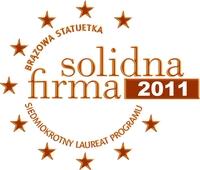 Szkolenia Warszawa -  Firma Szkoleniowa otrzymała statuetkę Solidna Firma 2011