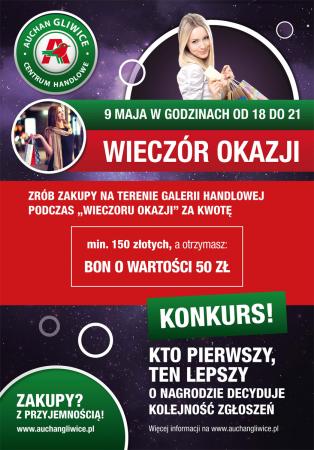 Wieczór okazji w CH Auchan Gliwice