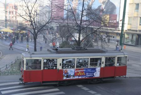 Świąteczna jazda z Muzeum Śląskim, fot. Lidia Rogowicz