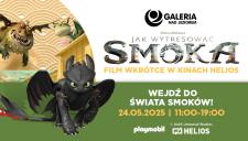 Magiczna przygoda z bohaterami „Jak wytresować smoka” w Galerii nad Jeziorem