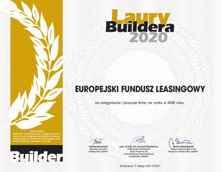 Dyplom Laury Buildera