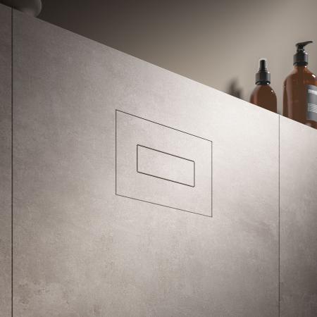 Przycisk firmy Viega do wypełnienia własnym materiałem