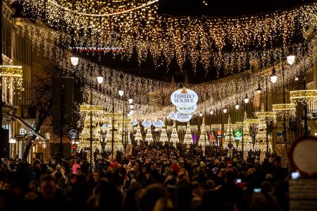 Iluminacje świąteczne w Warszawie, fot. ZDM