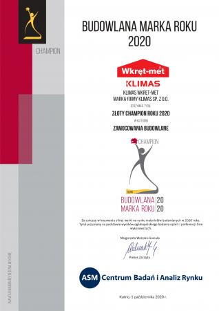 Klimas Wkręt-met
