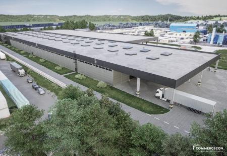 Commercecon_Budowa hali produkcyjno-magazynowej Saint-Gobain Ecophon