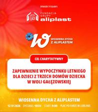 Charytatywne wiosenne bieganie z Fundacją Grupy Aliplast