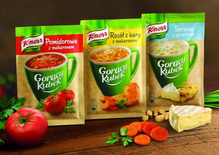 Gorący Kubek Knorr o ulepszonej recepturze