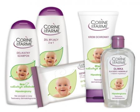 Linia pielęgnacyjna dla niemowląt marki Corine de Farme