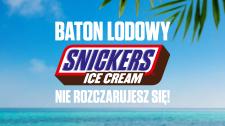 Baton lodowy Snickers® Nie rozczarujesz się! Poznaj kampanię kultowego przysmaku, tym razem w lodowe