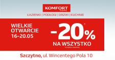 Wielkie otwarcie salonu Komfort Home w Szczytnie