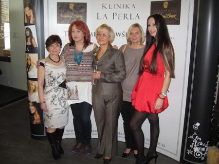 Na zdjęciu stoją od lewej: Bożenna Mirkowska; Danuta Błażejczyk; Larysa Dysput; Jolanta Szymańska,