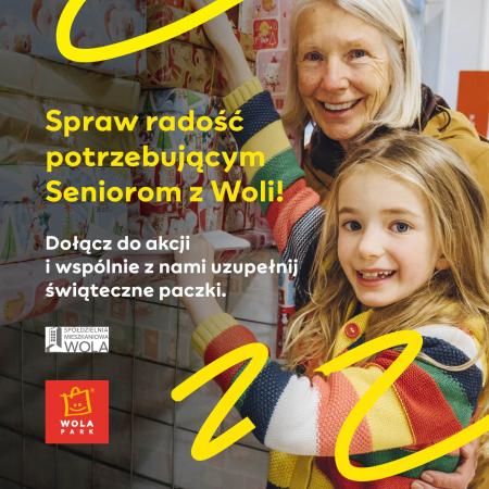 Wola Park paczki dla seniorów