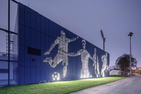 Oświetlenie Lena Lighting w Akademii Lecha Poznań we Wronkach