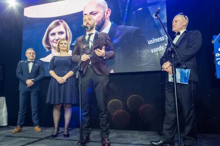 3M GSC Poland odbiera nagrodę podczas CEE Business Services Awards