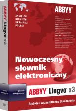 ABBYY Lingvo x3 - NOWOŚĆ! Pierwszy elektroniczny słownik z obsługą czterech języków.