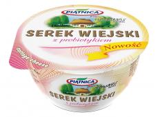 Serek Wiejski z probiotykiem marki Piątnica "Perłą Rynku FMCG 2010"