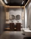 Gun metal - nowy odcień industrialnej elegancji w łazience