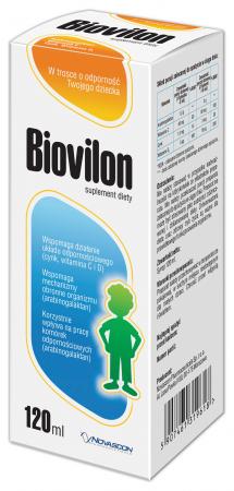 Biovilon - wspomaga odporność dzieci powyżej 3 roku życia