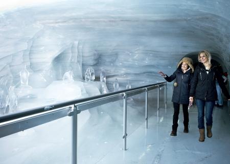 Pałac lodowy na Jungfraujoch - fot jungfrau.ch